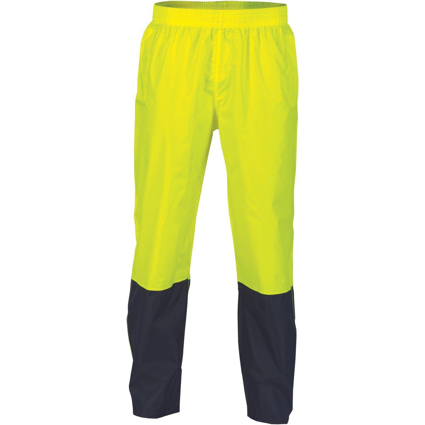 DNC HiVis 2-Tone Light Weight Rain Pants - 3878 - DNC Workwear Shop