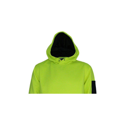 DNC HiVis 2-Tone Super Fleecy Hoodie - 3721 - DNC Workwear Shop