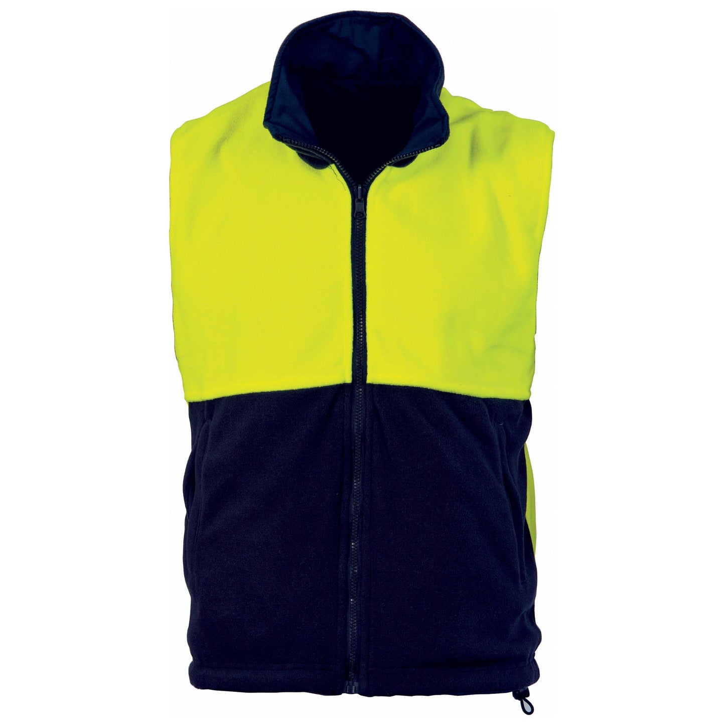 DNC HiVis 2-Tone Zip Reversible Vest - 3826 - DNC Workwear Shop