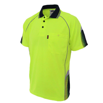 DNC HiVis Galaxy Sublimated Polo - 3564 - DNC Workwear Shop