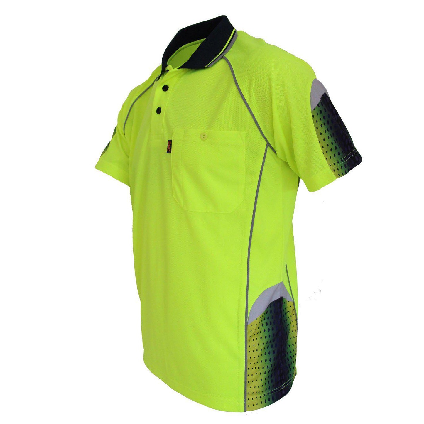 DNC HiVis Galaxy Sublimated Polo - 3564 - DNC Workwear Shop