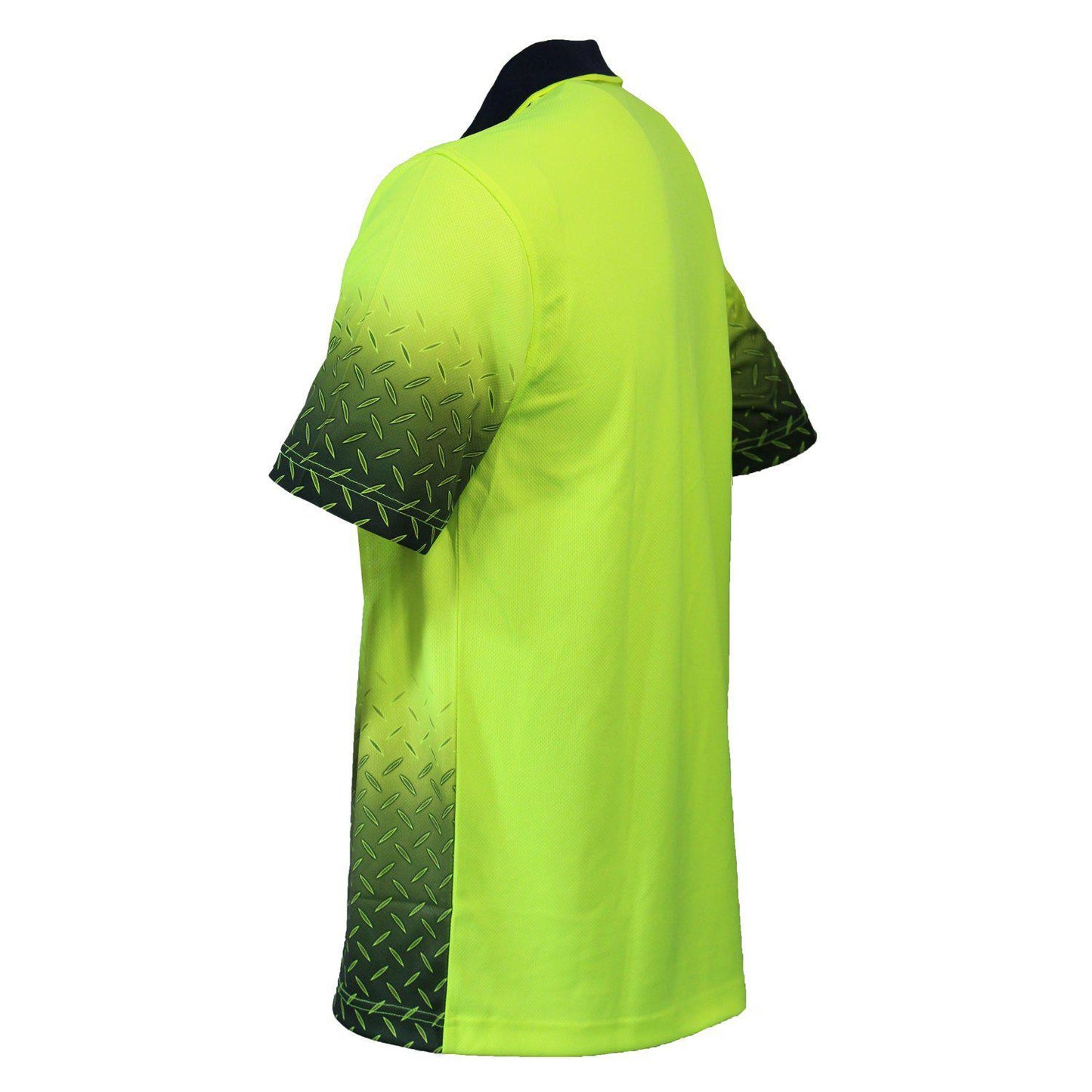 DNC HiVis Sublimated Diamond Plate Polo - 3552 - DNC Workwear Shop