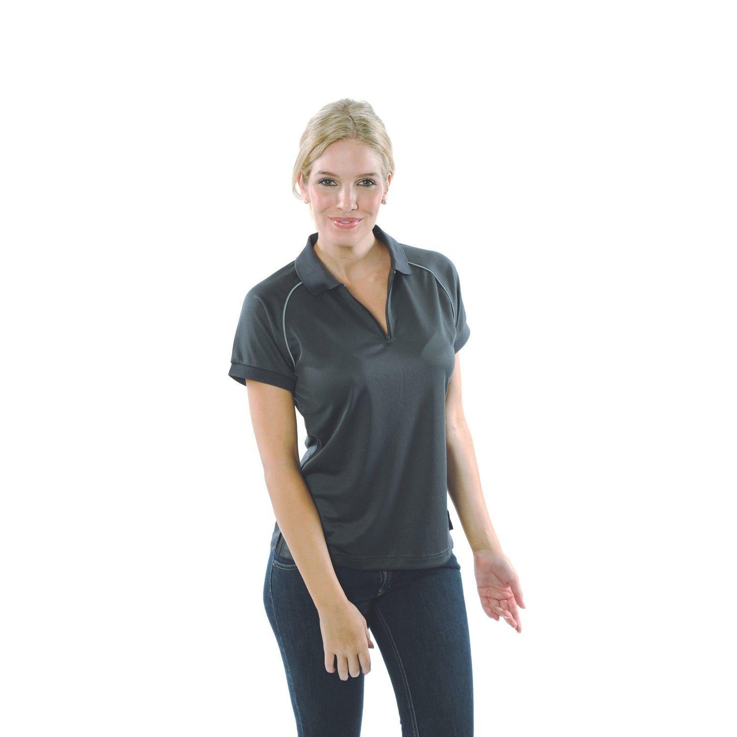 DNC Ladies Cool-Breathe Short Sleeve Rome Polo - 5268 - DNC Workwear Shop