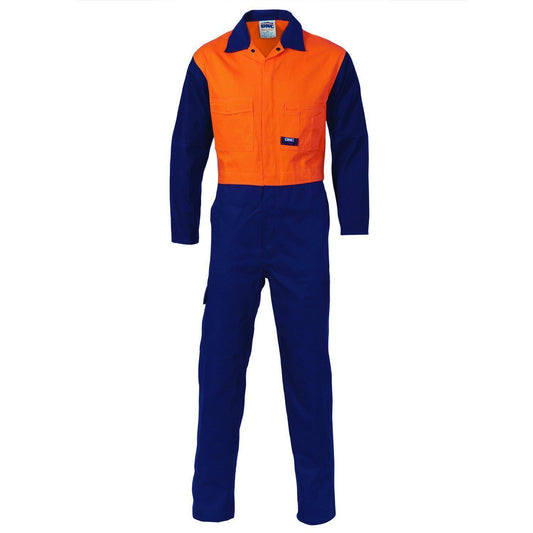 DNC Patron Saint Flame Retardant 2-Tone Drill Overalls - 3425 - DNC Workwear Shop