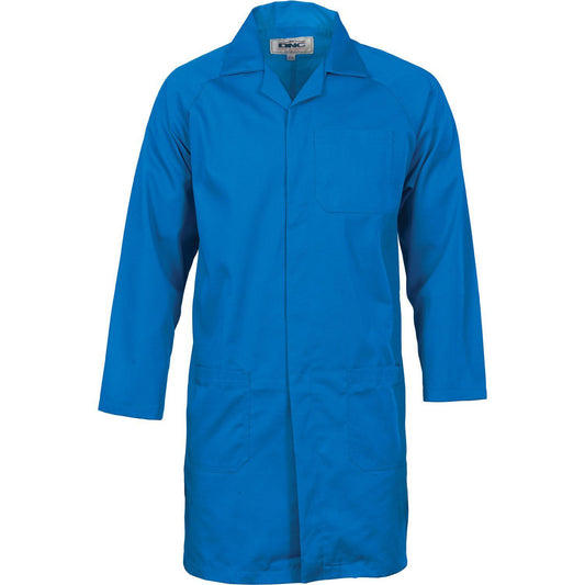 DNC Polyester Cotton Dust Coat With External Pocket - 3502 - DNC Workwear Shop