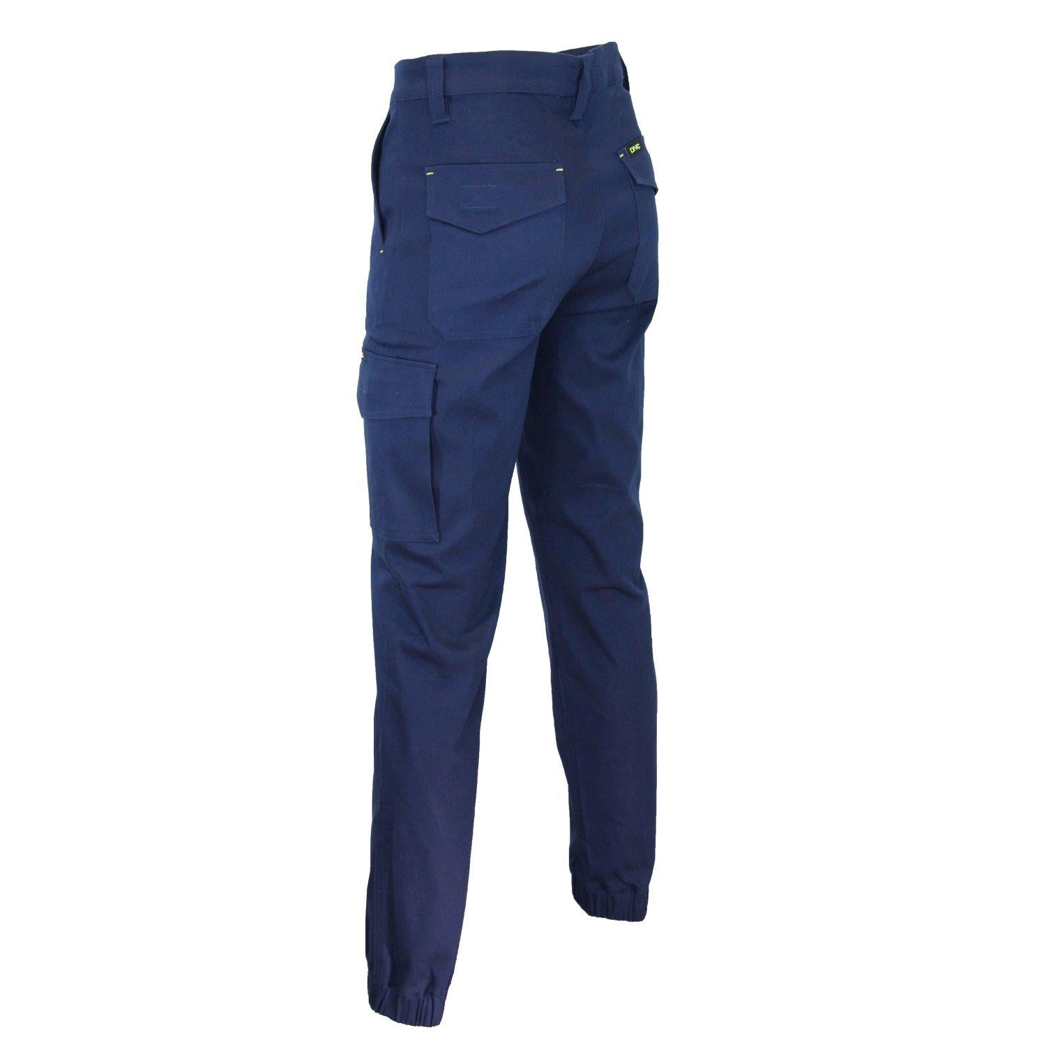 DNC SlimFlex Elastic Cuffs Cargo Pants - 3377 - DNC Workwear Shop