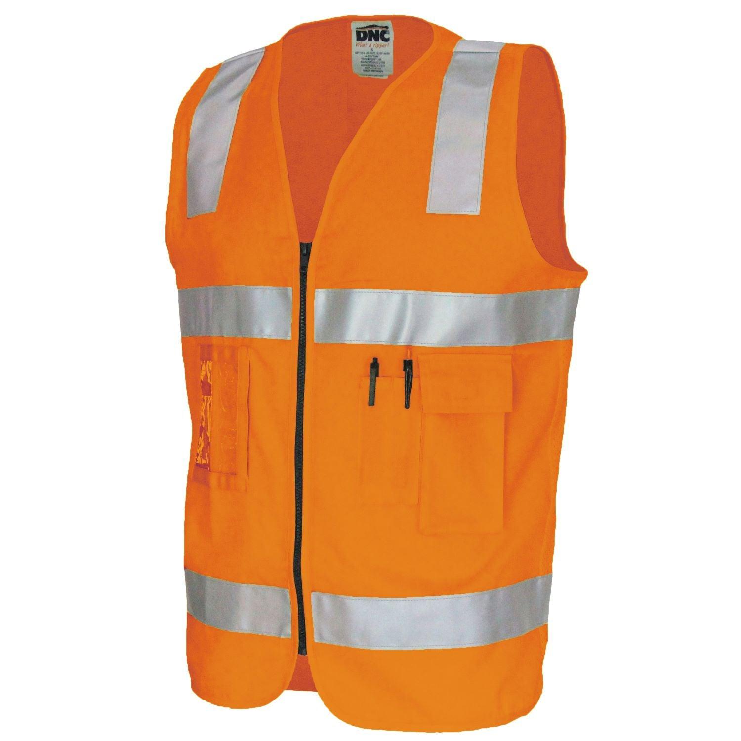 DNC Taped Cotton Air-Flow Safety Vest - 3809 - DNC Workwear Shop