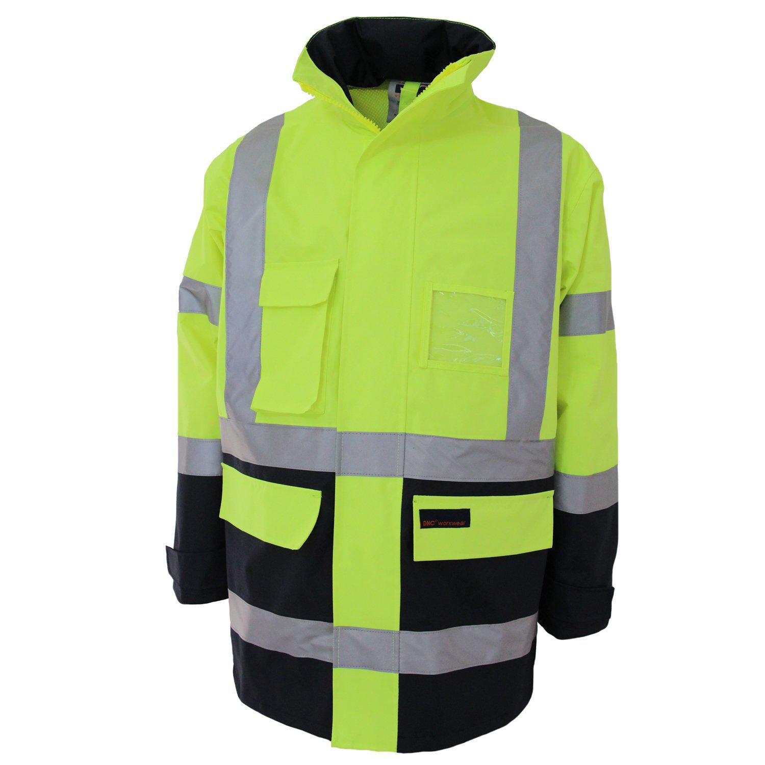 DNC Taped HiVis 2-Tone Jacket - 3962 - DNC Workwear Shop