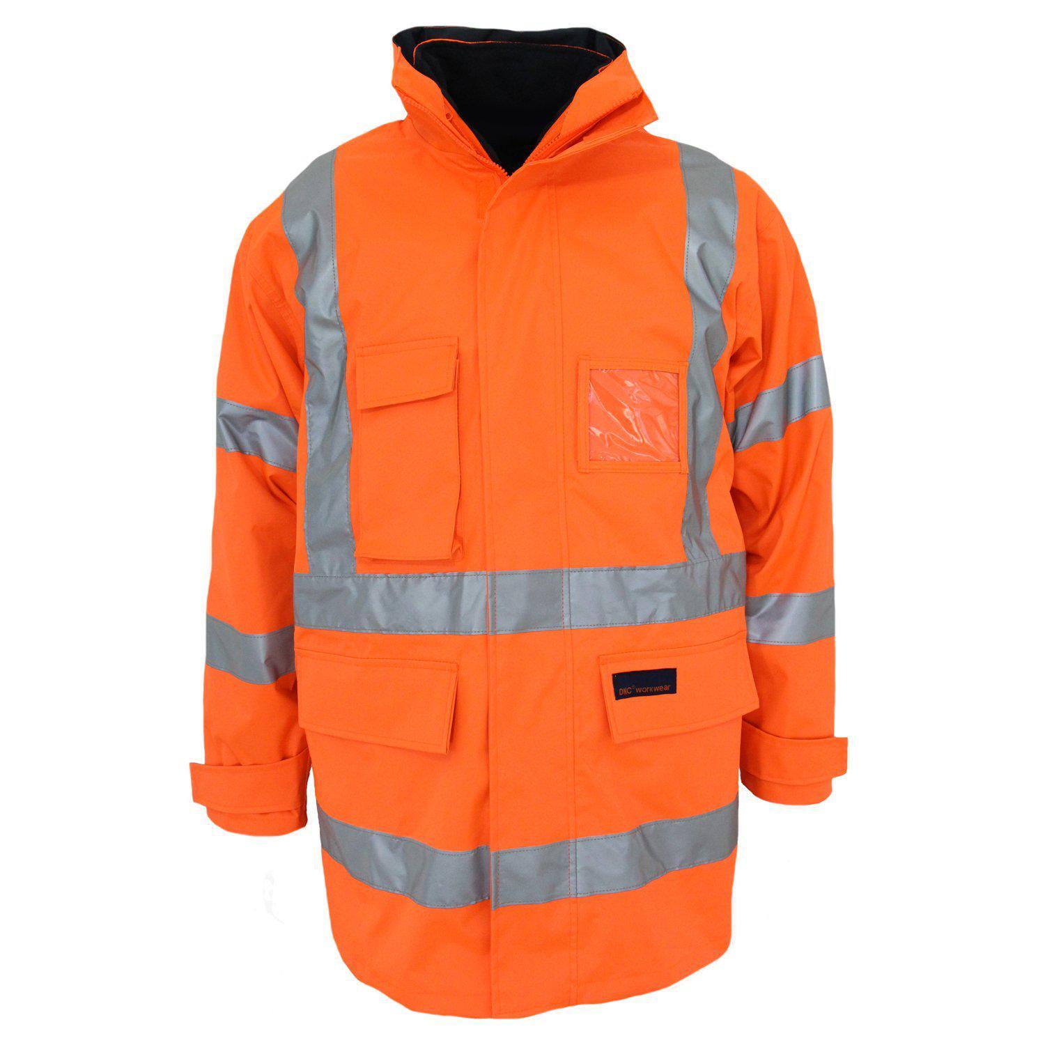 DNC Taped HiVis "6in1" Jacket - 3963 - DNC Workwear Shop