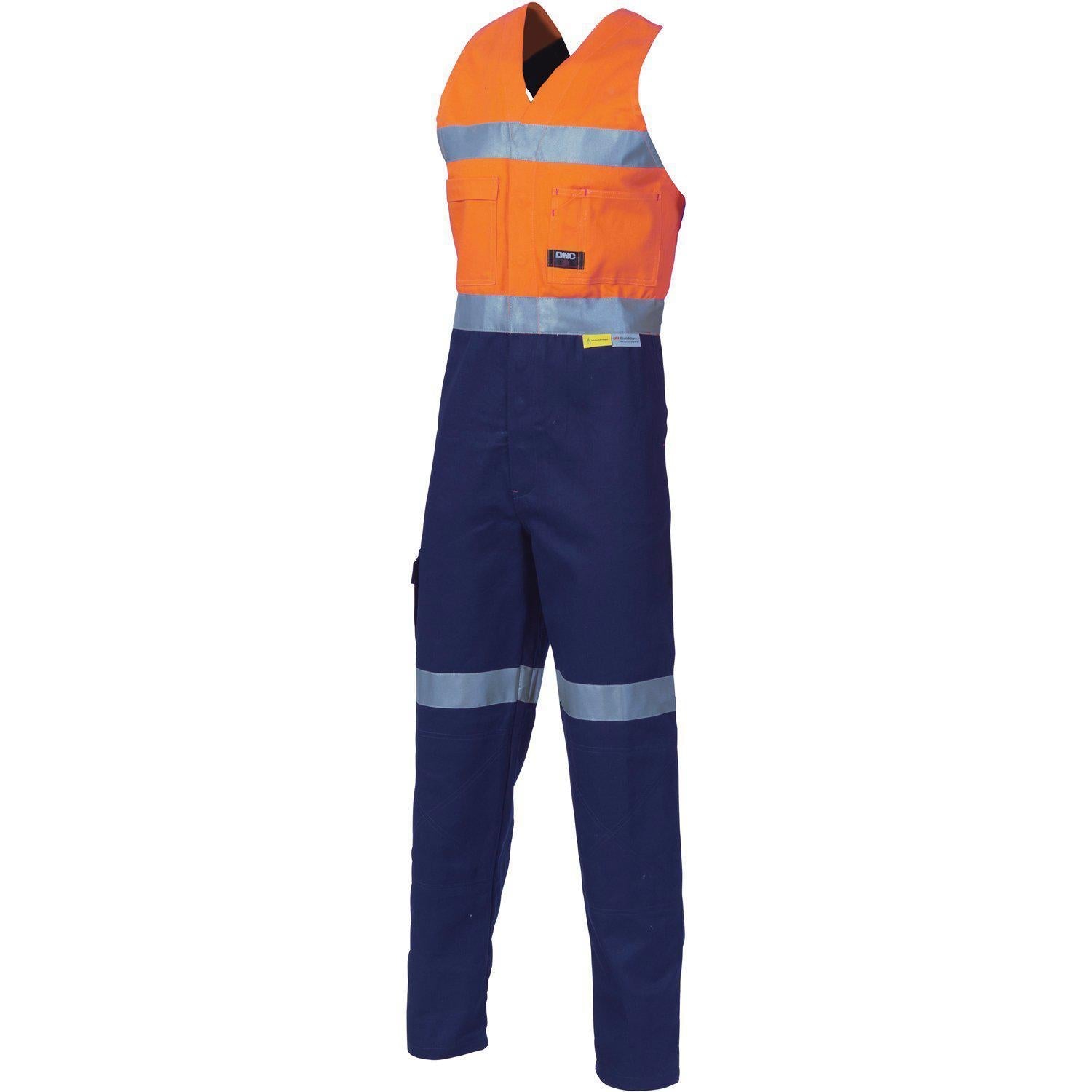 DNC Taped HiVis Action Back Overall - 3857 - DNC Workwear Shop