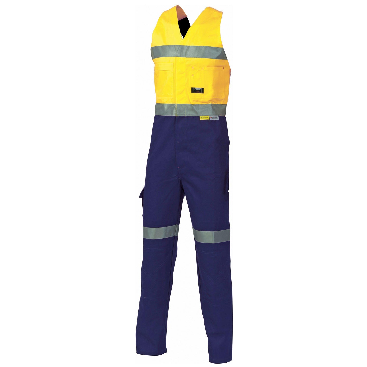 DNC Taped HiVis Action Back Overall - 3857 - DNC Workwear Shop