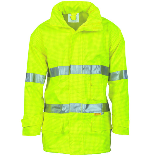 DNC Taped HiVis Breathable Anti-Static Jacket - 3875 - DNC Workwear Shop