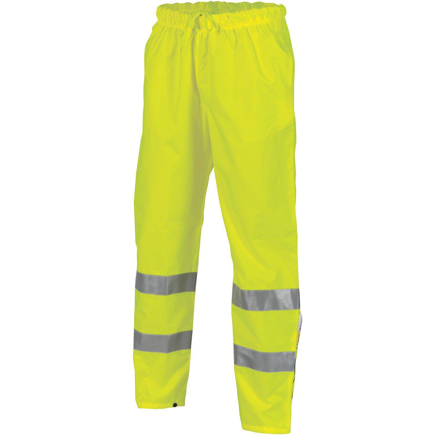 DNC Taped HiVis Breathable Rain Pants - 3872 - DNC Workwear Shop