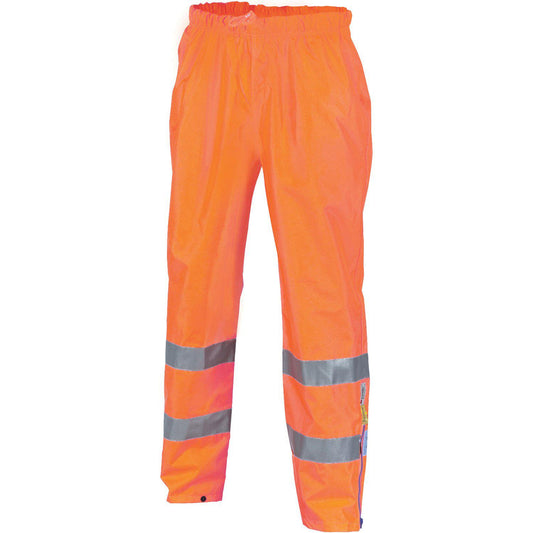 DNC Taped HiVis Breathable Rain Pants - 3872 - DNC Workwear Shop