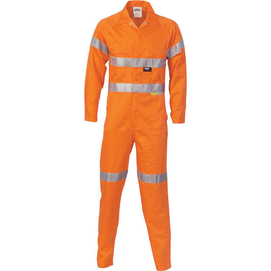 DNC Taped HiVis Cotton Coverall - 3854 - DNC Workwear Shop