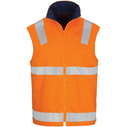 DNC Taped HiVis Reversible Vest - 3765 - DNC Workwear Shop