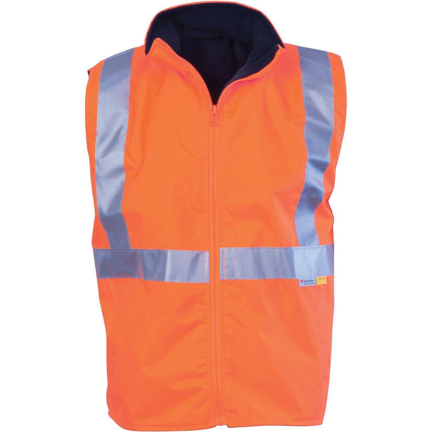 DNC Taped HiVis Reversible Vest - 3865 - DNC Workwear Shop