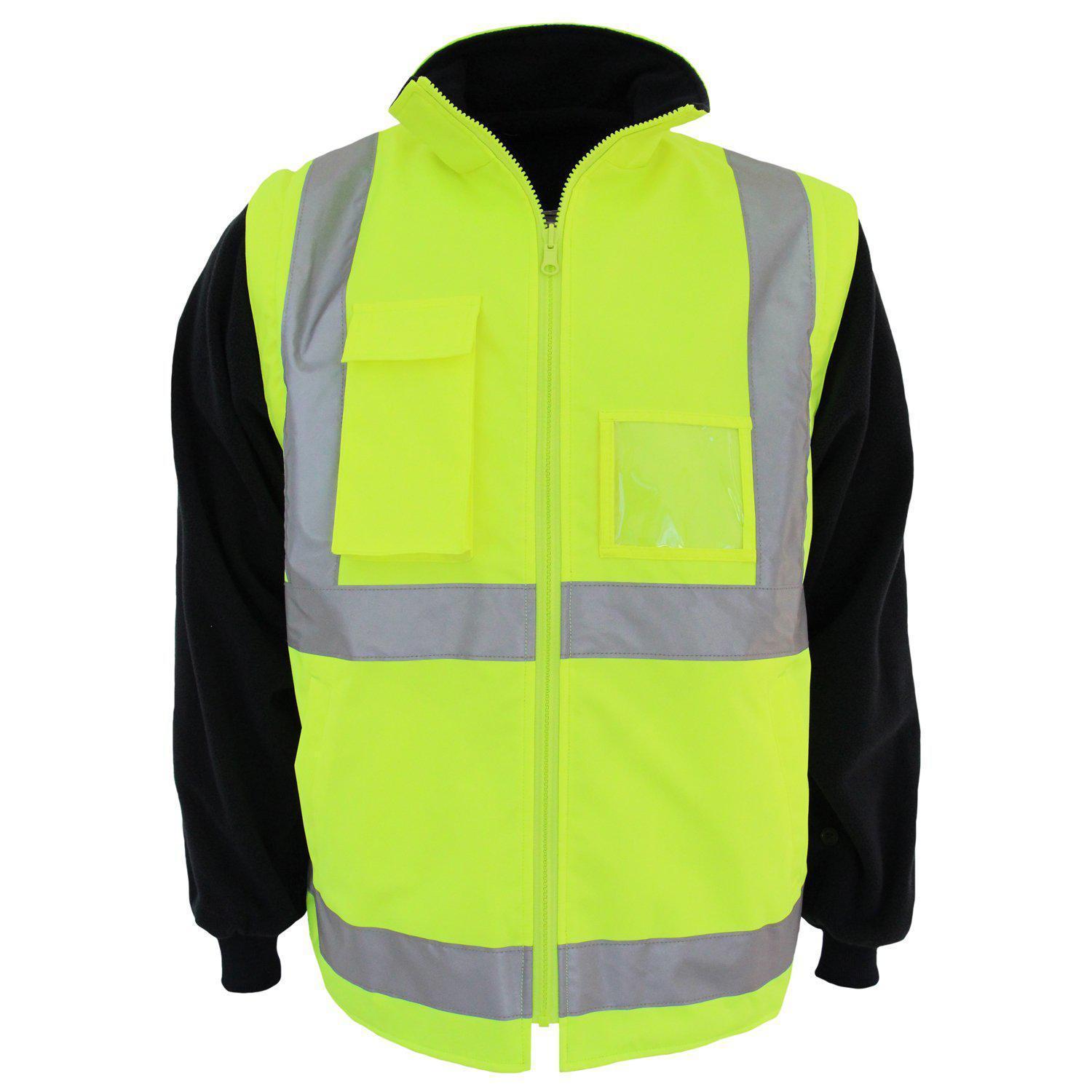 DNC Taped HiVis Reversible Vest - 3965 - DNC Workwear Shop