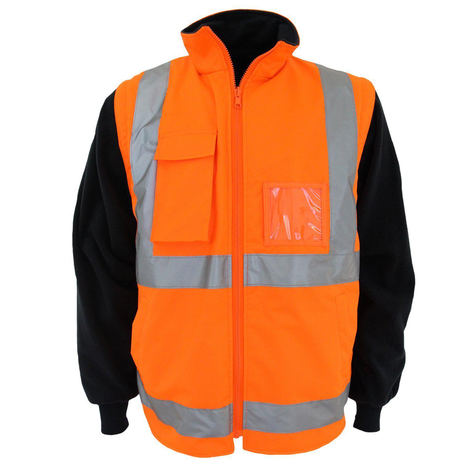 DNC Taped HiVis Reversible Vest - 3965 - DNC Workwear Shop