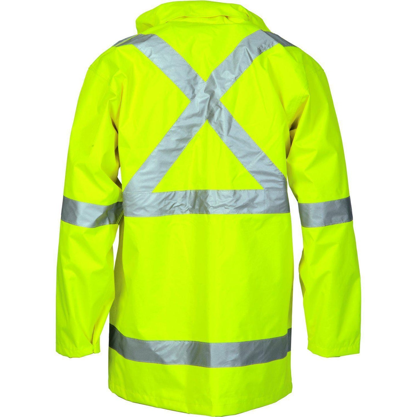 DNC Taped HiVis X-Back "2in1" Rain Jacket - 3995 - DNC Workwear Shop