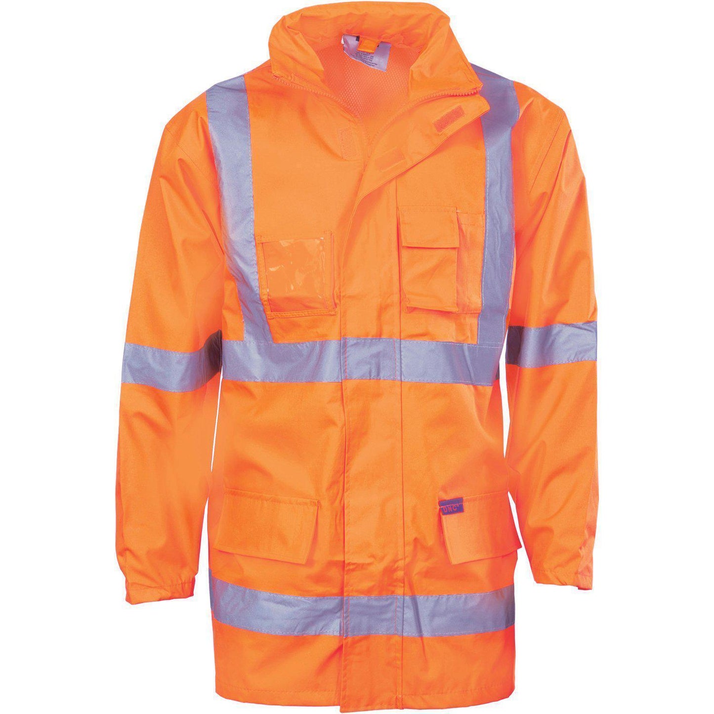 DNC Taped HiVis X-Back "2in1" Rain Jacket - 3995 - DNC Workwear Shop