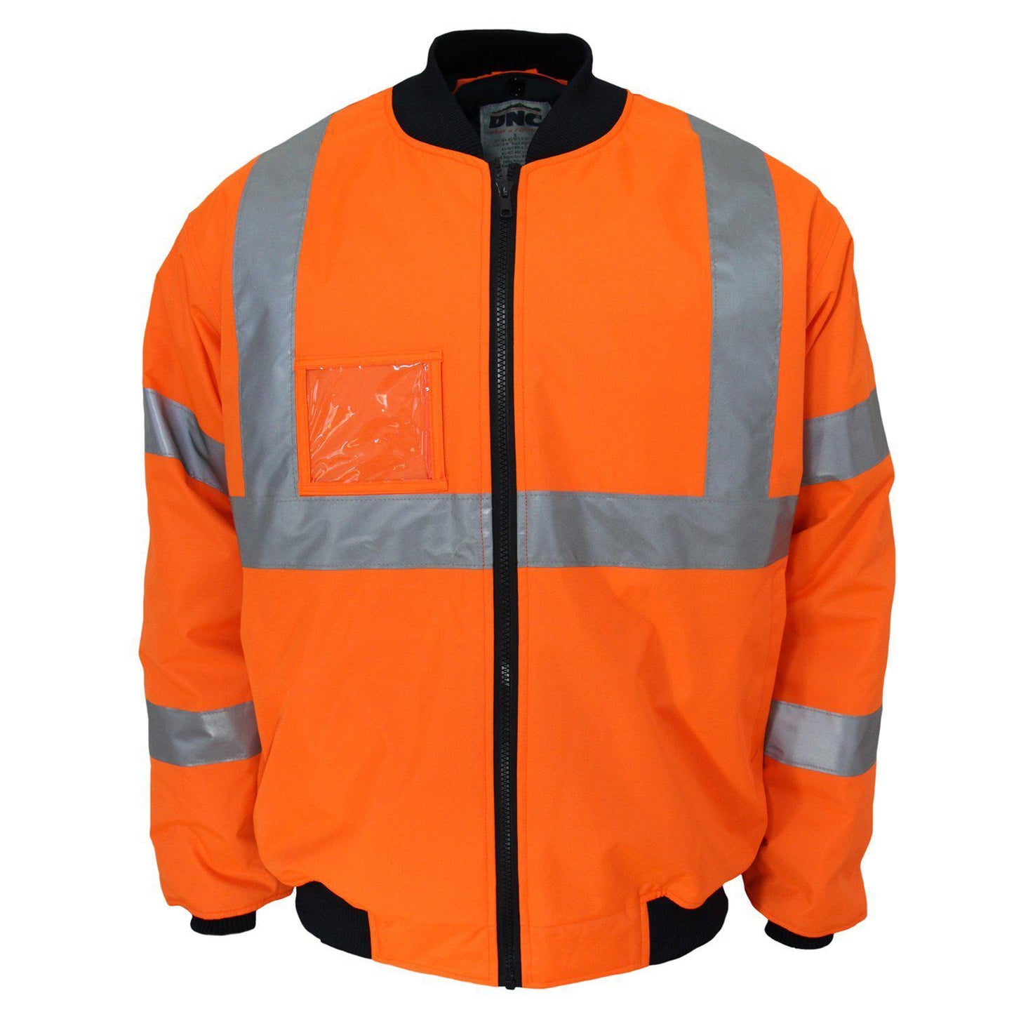 DNC Taped HiVis X-Back Flying Jacket - 3763 - DNC Workwear Shop