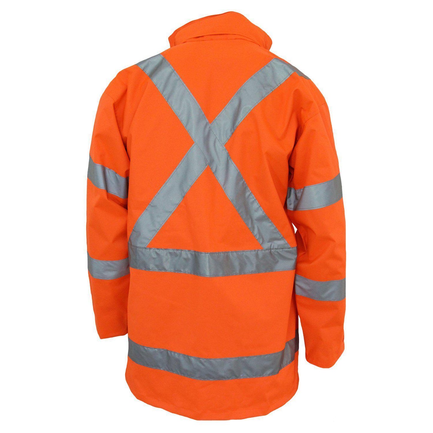 DNC Taped HiVis X-Back Rain Jacket - 3996 - DNC Workwear Shop