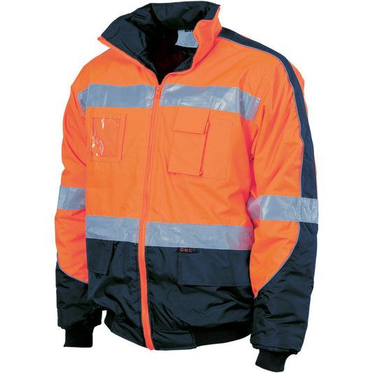 HiVis D/N Contrast Bomber Jacket - 3992 - DNC Workwear Shop